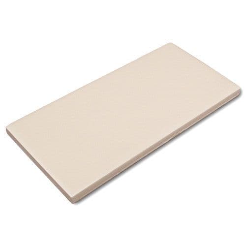 Ivory glazed 6 inch x 3 inch (152 mm x 76 mm) plain tile