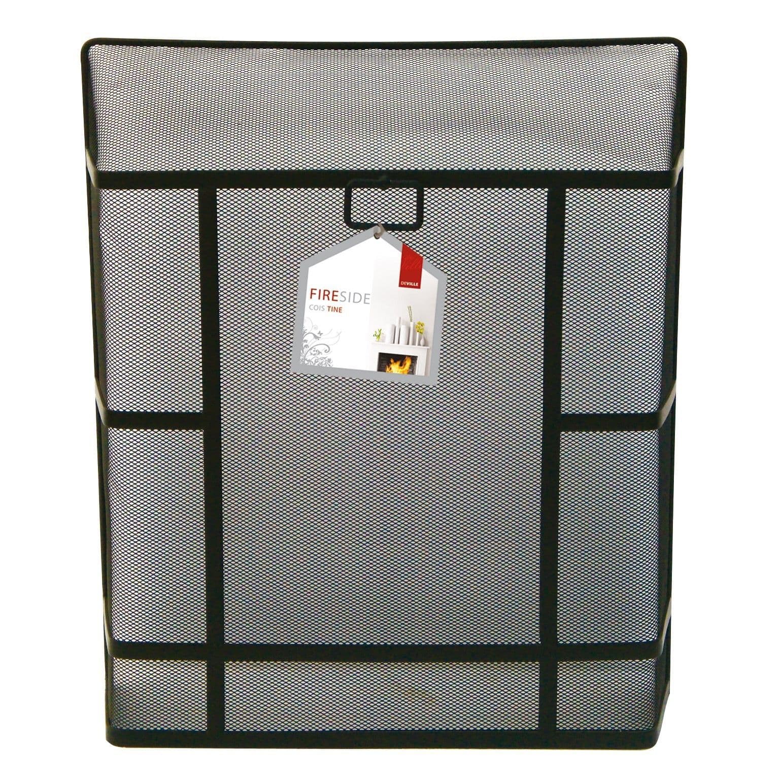 Large Heavy Duty Fireguard (black)